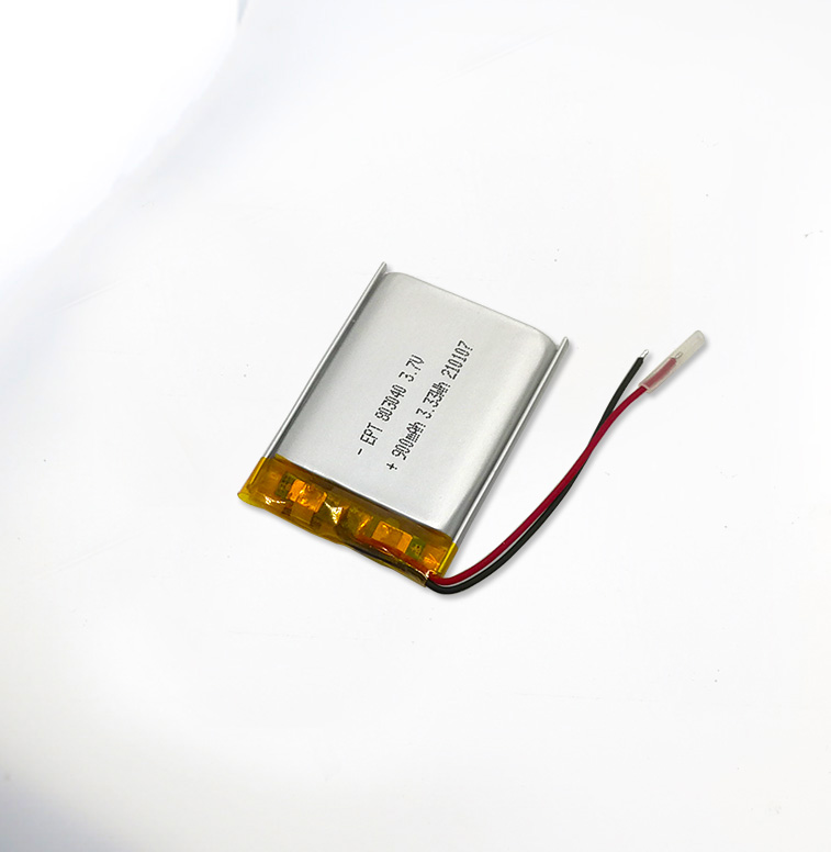 3.7V 803040 900mAh 藍牙音箱聚合物鋰電池 3.7V 803040 900mAh 藍牙音箱聚合物鋰電池
